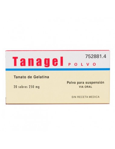 TANAGEL 250 MG 20 SOBRES POLVO PARA...