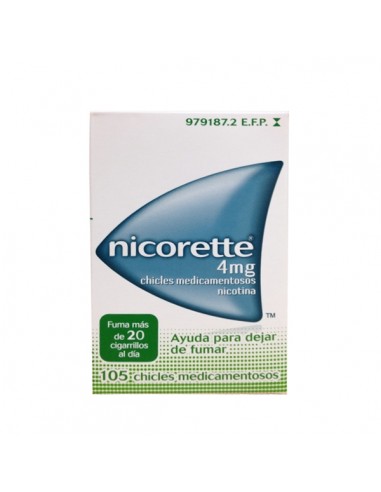 NICORETTE 4 MG 105 CHICLES...