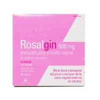 ROSALGIN 500 MG 20 SOBRES GRANULADO PARA SOLUCION VAGINAL