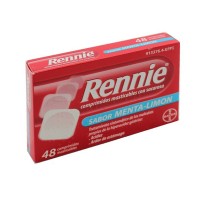 RENNIE 680 MG/80 MG 48 COMPRIMIDOS MASTICABLES (CON SACAROSA)