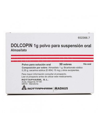 DOLCOPIN 1 G 30 SOBRES POLVO PARA...