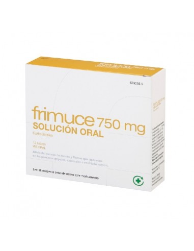 FRIMUCE 750 MG 12 SOBRES SOLUCION...