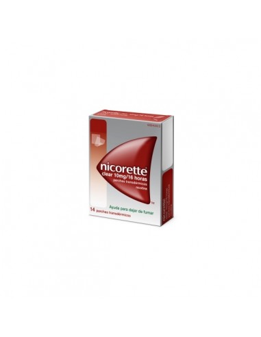 NICORETTE CLEAR 10 MG/16 H 14 PARCHES...