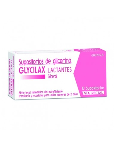 GLYCILAX LACTANTES 0,672 G 10...