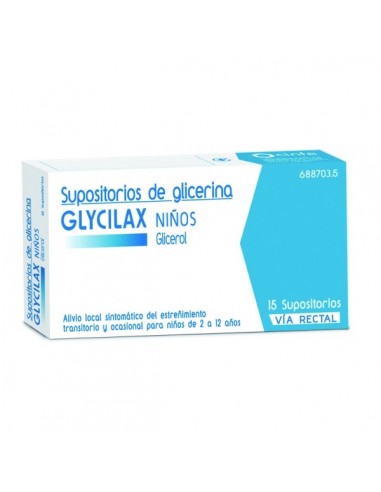 GLYCILAX NIÑOS 1,44 G 15 SUPOSITORIOS