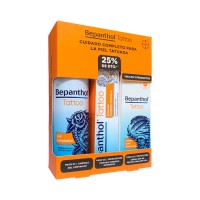 BEPANTHOL PACK TATTOO GEL LIMPIADOR + CREMA 30G + CREMA SPF50+ 50ML