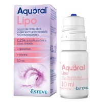 AQUORAL LIPO SOLUCION OFTALMICA LUBRICANTE ANTIOXIDANTE ESTERIL 1 FRASCO 10 ML