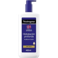 NEUTROGENA FORMULA NORUEGA HIDRATACION PROFUNDA LOCION CORPORAL PIEL SECA 1 ENVASE 400 ML PACK P