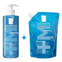 LRP PACK EFFACLAR LIMPIADOR 400ML + REFILL 400ML