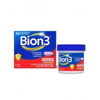 BION 3 DEFENSE JUNIOR  30 COMPRIMIDOS MASTICABLES SABOR FRAMBUESA