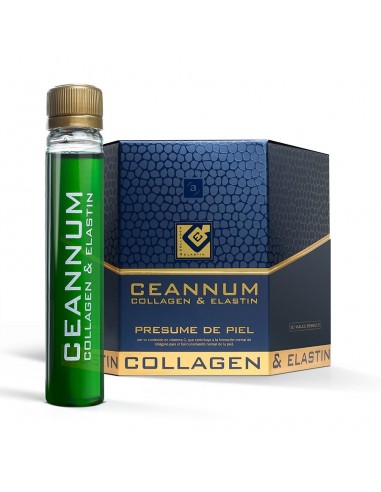 CEANNUM COLAGENO Y ELASTINA 10 VIALES ORALES 25 ML