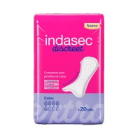 Comprar Indasec Discreet Extra Compresa Perdidas Leves 20 U a precio online