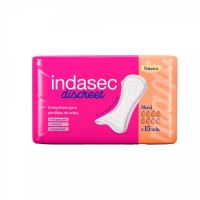 Comprar Indasec Discreet Maxi Compresa Perdidas Leves 15 U a precio online