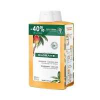 KLORANE DUPLO CHAMPU MANGO 2 X 400ML