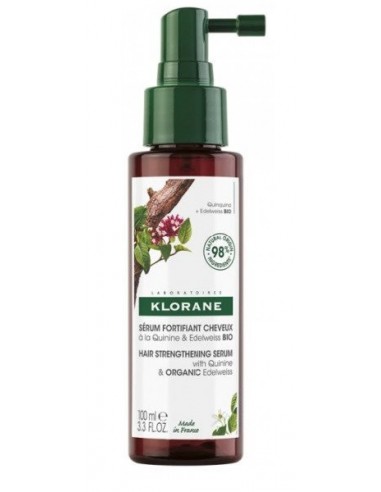 KLORANE SERUM ANTICAIDA A LA QUININA Y EDELWEISS BIO  1 FRASCO CON PULVERIZADOR 100 ML