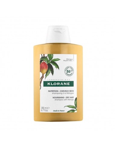 KLORANE CHAMPU AL MANGO  1 ENVASE 200 ML