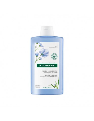 KLORANE CHAMPU AL LINO BIO  1 ENVASE 400 ML