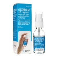 CRISTALMINA 10 MG/ML SOLUCION PARA PULVERIZACION CUTANEA 25 ML