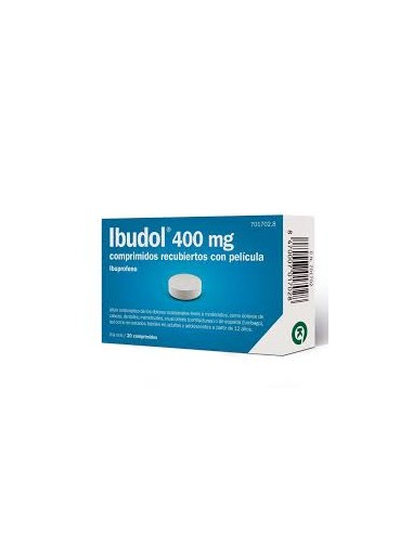 IBUDOL EFG 400 MG 20 COMPRIMIDOS RECUBIERTOS