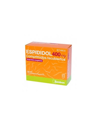 ESPIDIDOL 400 MG 18 COMPRIMIDOS RECUBIERTOS