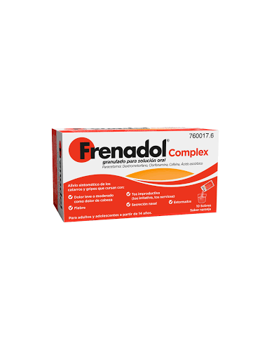 FRENADOL COMPLEX 10 SOBRES GRANULADO PARA SOLUCION ORAL