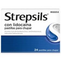 STREPSILS CON LIDOCAINA 24 PASTILLAS PARA CHUPAR