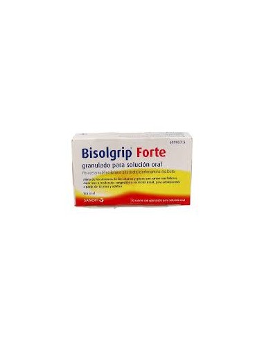 BISOLGRIP FORTE 10 SOBRES GRANULADO PARA SOLUCION ORAL