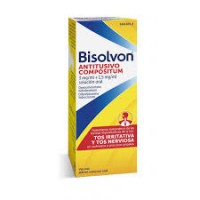 BISOLVON ANTITUSIVO COMPOSITUM 3 MG/ML + 1,5 MG/ML SOLUCION ORAL 1 FRASCO 200 ML