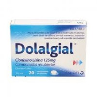 DOLALGIAL CLONIXINO LISINA 125 MG 20 COMPRIMIDOS RECUBIERTOS