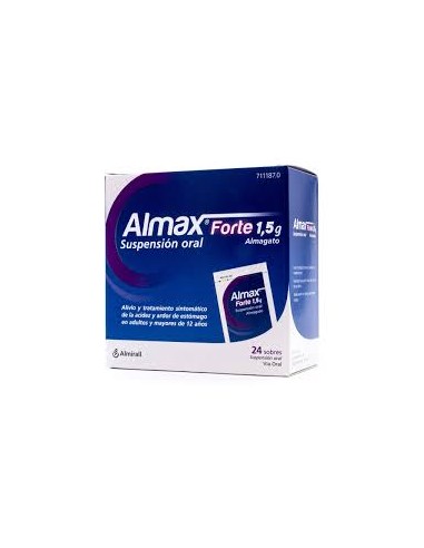 ALMAX FORTE 1,5 G 24 SOBRES SUSPENSION ORAL