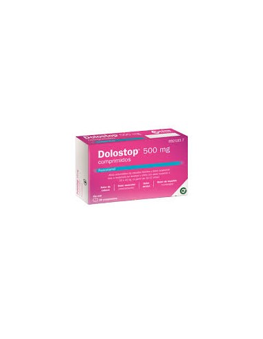 DOLOSTOP 500 MG 20 COMPRIMIDOS