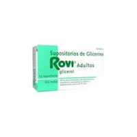 SUPOSITORIOS DE GLICERINA ROVI ADULTOS 2,25 G 12 SUPOSITORIOS