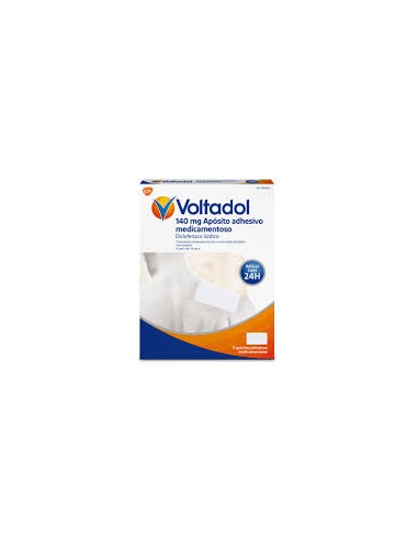 VOLTADOL 140 MG 5 APOSITOS ADHESIVOS MEDICAMENTOSOS