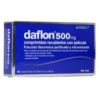 DAFLON 500 MG 60 COMPRIMIDOS RECUBIERTOS