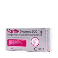 VARILIV DIOSMINA 500 MG 60 COMPRIMIDOS RECUBIERTOS