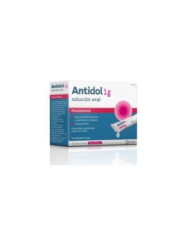 ANTIDOL 1 G 10 SOBRES SOLUCION ORAL 10 ML