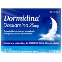 DORMIDINA 25 MG 14 COMPRIMIDOS RECUBIERTOS