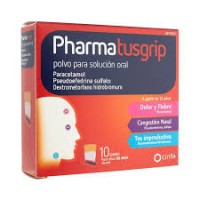 PHARMATUSGRIP 10 SOBRES POLVO PARA SOLUCION ORAL