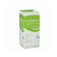 CINFATOS EXPECTORANTE 2 MG/ML + 20 MG/ML SOLUCION ORAL 1 FRASCO 200 ML (PET)