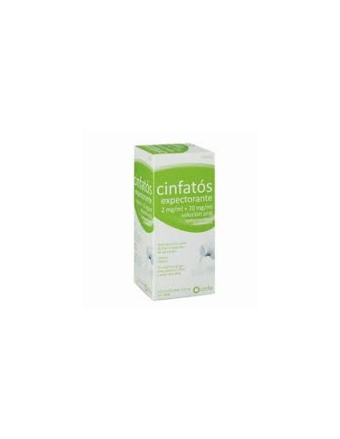 CINFATOS EXPECTORANTE 2 MG/ML + 20 MG/ML SOLUCION ORAL 1 FRASCO 200 ML (PET)