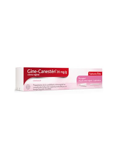 GINE-CANESTEN DIFARMED 20 MG/G CREMA VAGINAL 1 TUBO 20 G