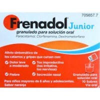 FRENADOL JUNIOR 10 SOBRES GRANULADO PARA SOLUCION ORAL