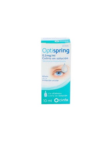 OPTISPRING 0,5 MG/ML COLIRIO EN SOLUCION 1 FRASCO 10 ML