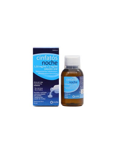 CINFATOS NOCHE 1,33 MG/ML + 2 MG/ML SOLUCION ORAL 1 FRASCO 150 ML