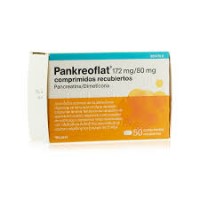 PANKREOFLAT 172 MG/80 MG 50 COMPRIMIDOS RECUBIERTOS