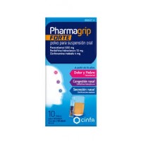 PHARMAGRIP FORTE 10 SOBRES POLVO PARA SUSPENSION ORAL