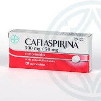 CAFIASPIRINA 500 MG/50 MG 20 COMPRIMIDOS