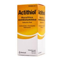 ACTITHIOL MUCOLITICO ANTIHISTAMINICO SOLUCION ORAL 1 FRASCO 200 ML