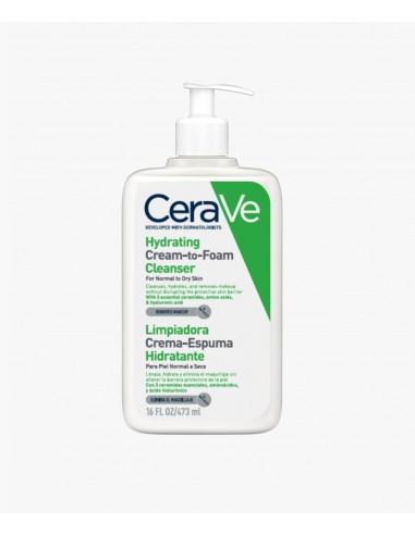 Cerave Gel Limpiador Crema Espuma 473ml