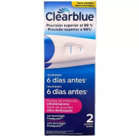 CLEARBLUE TEST DE EMBARAZO ULTRATEMPRANA  2 UNIDADES